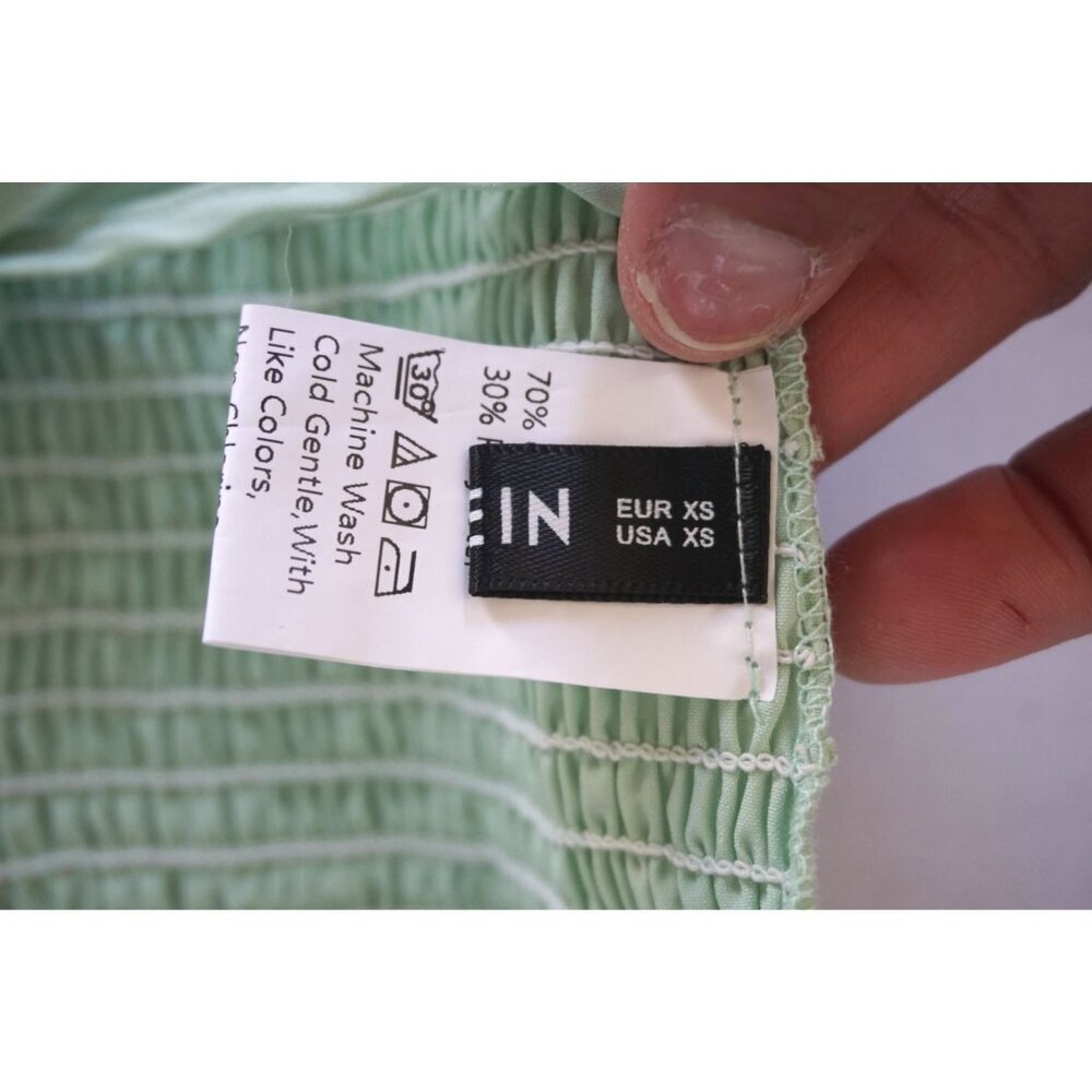 Shein Mint Green Backless Halter Top - Size XS - Picture 3 of 6